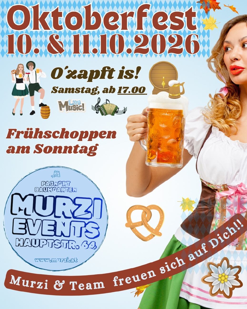 Oktoberfest am neuen Standort